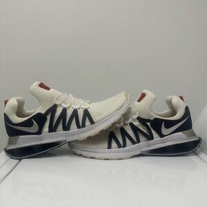 Nike Shox Gravity Sneakers White Obsidian USA Size 11.5 Mens AR1999-104